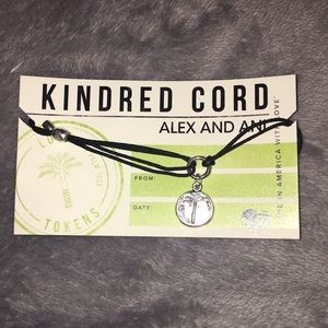 Alex And Ani Kinderd Cord Bracelet